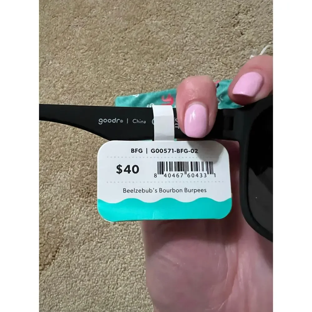 Goodr Beelzebub's Bourbon Burpees Sunglasses